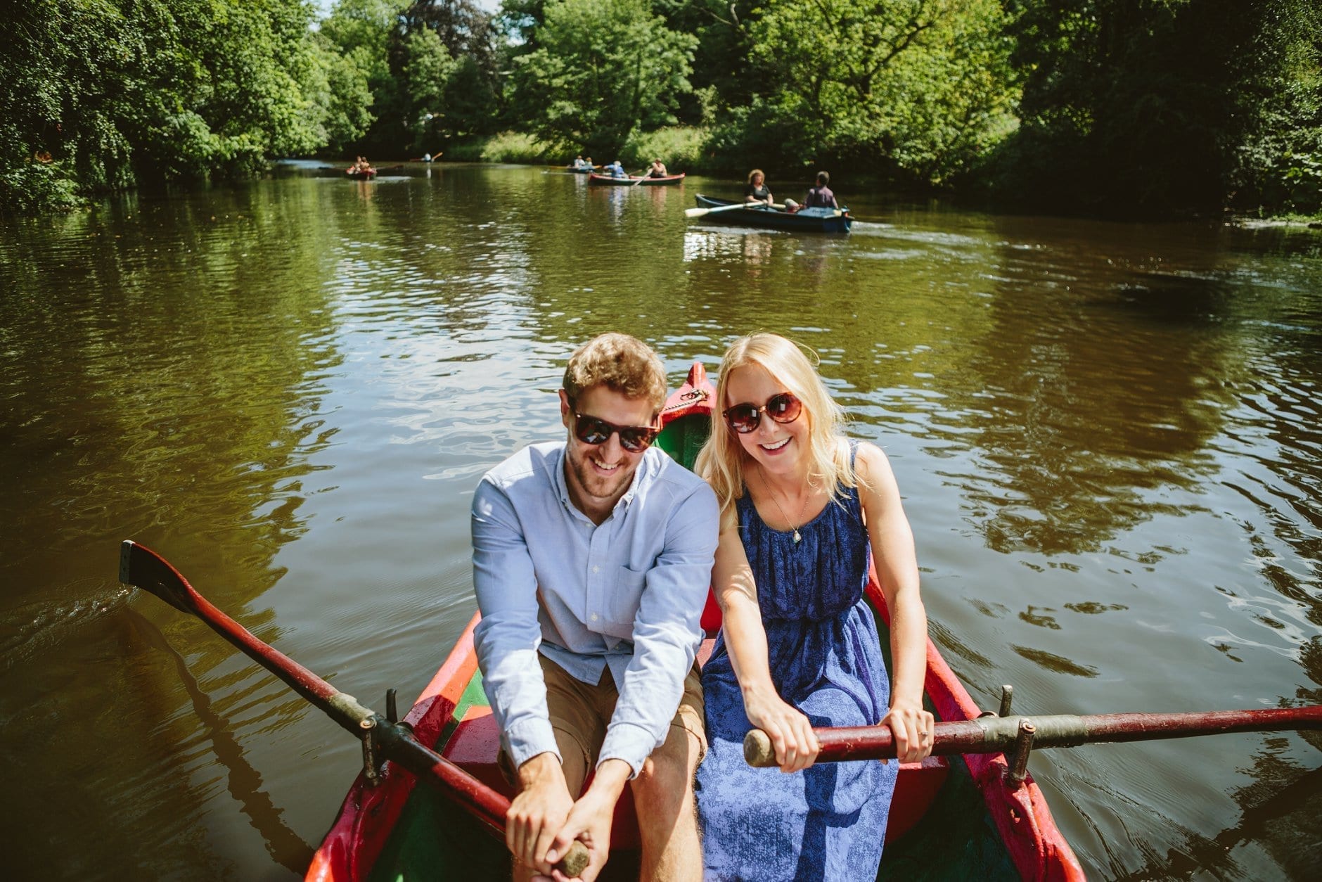 knaresborough boat ride family couples photography portrait engagement photographer