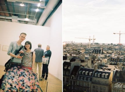 Paris Wedding Photographers British Eiffel Tower Engagement Shoot France