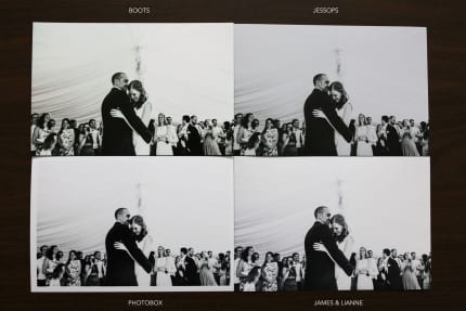 Photolab review wedding photo prints