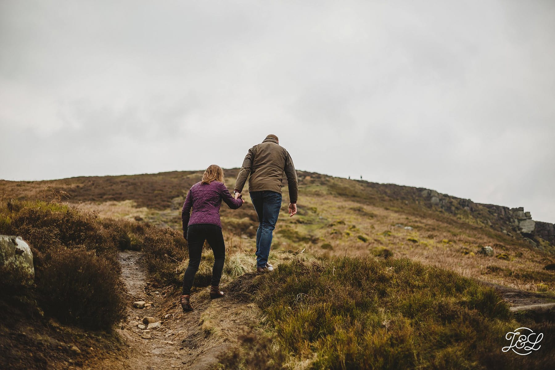 James and Lianne Leeds Wedding Photographers Ilkley Moor