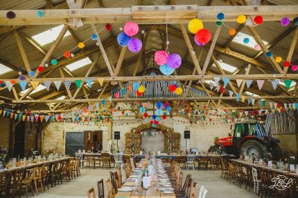 Castle Farm Knaresborough Wedding Photographer Barn Venue Yorkshire Rustic